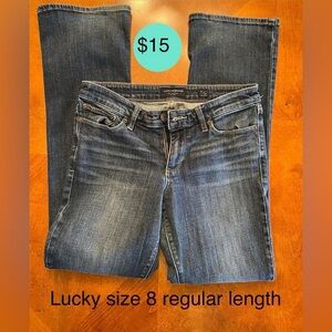 Lucky Brand Women's Classic Blue Straight Leg Jeans